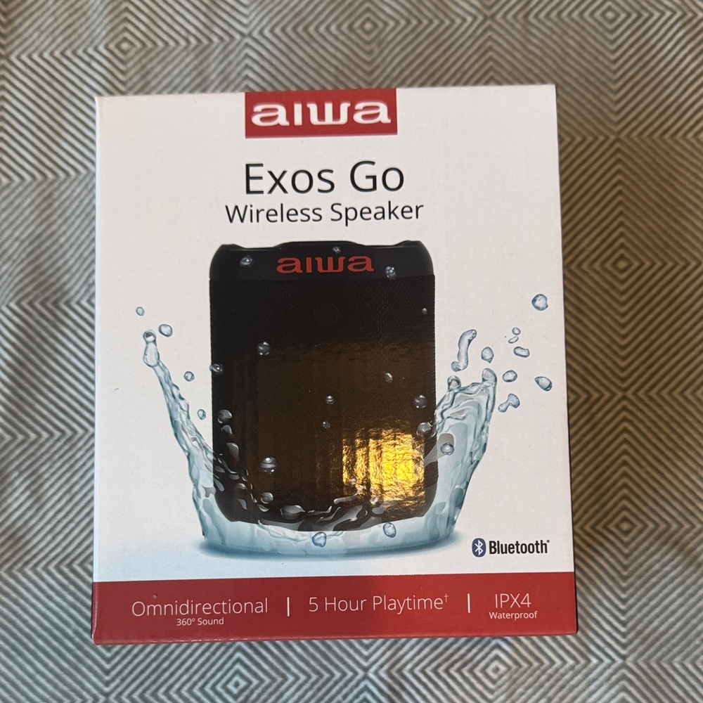 Aiwa Exos Go Wireless Speaker - Black
